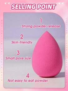 14-Piece Makeup Sponge Set Makeup Sponge Mixer 7 Powder Puffs 4 Makeup Sponges And 3 Finger-Wrapped Makeup Sponges For Liquid Foundation Powder Concealer And Cream.