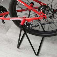 Mountain Bike Repair Vertical Stand Triangle Vertical Parking Rack Display Stand Ideal For Working On Bike - Black - View 4