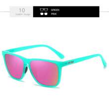 DUBERY Modische Vollrand-Brillen für Herren und Damen, 14 Farben, Modell 108, Versand ohne die Box auf dem Bild, für Sommer, Strand, Outdoor, Reisen - Verschiedenfarbig - Übersicht 14