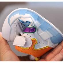 Zapatillas deportivas transpirables de moda para niños - Blanco - Ver 4