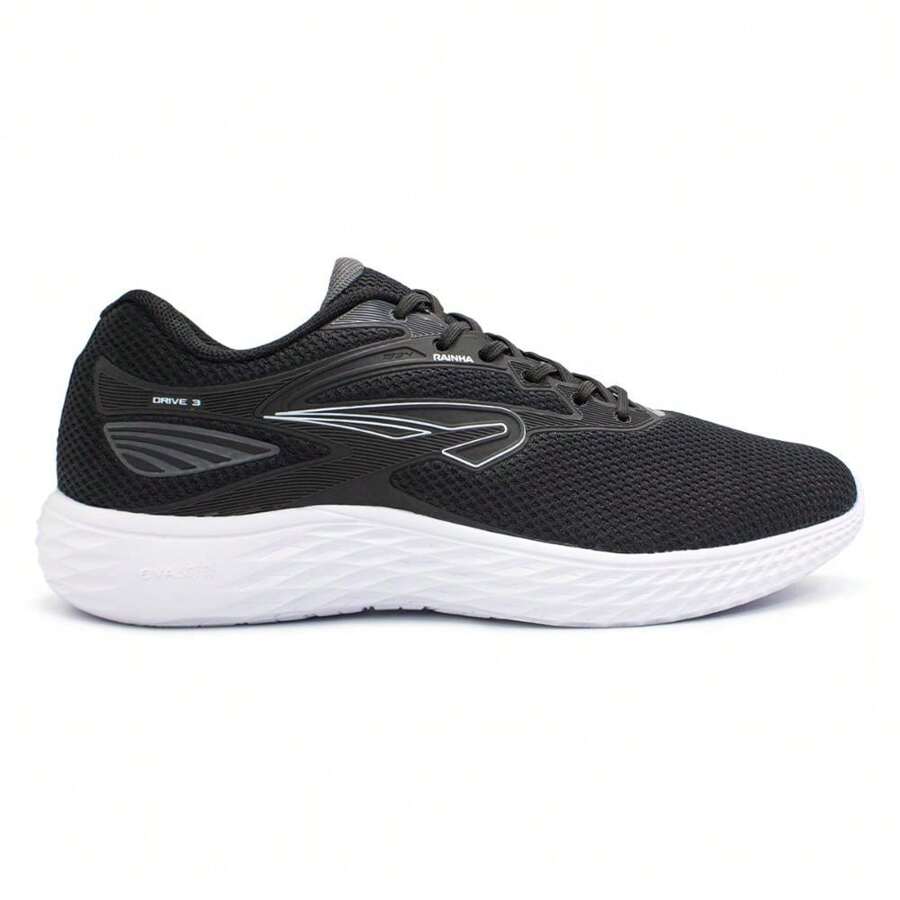 Rainha Queen Drive III Sneakers - 黑色和鉛色 - 查看 1