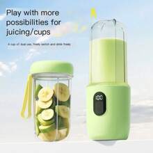 Akane 便携式 16 刀片个人搅拌机，低噪音电动自动榨汁机，带隐藏式盖子 - 彩色 - 查看 4