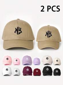 1pc Women's Embroidered Red Rose Washed Baseball Cap, Adjustable Outdoor Casual Sun Hat Suitable For Spring Autumn Travel, Fashion Versatile Sun Protection, Unisex Y2K Style Sun Hat - Baseball Cap - View 12