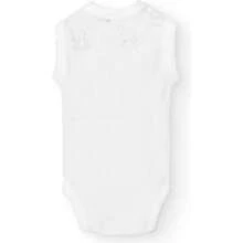 KIWI Baby Bodysuit Openwork Cross Strap Bears 100% Cotton Made In Spain By Babidu | Baby Bodysuit High Quality Children's Clothing, Soft And Breathable - White - View 3