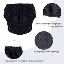 Reusable Adult Diaper Cover, Single-Layer Design, Waterproof And Leak-Proof, Ideal For Home Use. This Washable Underwear Suits Both Men And Women, Especially Suitable For Long-Term Bedridden Patients, Postpartum Women, And Elderly.