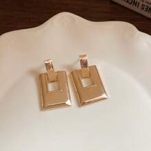 Andkiss 1 Pair Candy Color Teardrop Pendant Earrings, Suitable For Spring/Summer - Multicolor - View 6