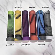 Bicycle Grips Mixed Color Bike Bicycle MTB Scooter Handlebar Grips | 135mm Soft Handle Grips Gel Grips Scooter, BMX Bikes,Mountain Bike