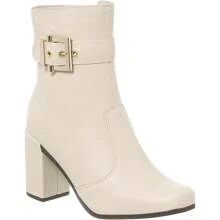 Women's Boots With Thick High Heels, Buckle, Square Toe, Short Shaft, Original Sofiolí, Comfortable Fashion - 白色 - 查看 2