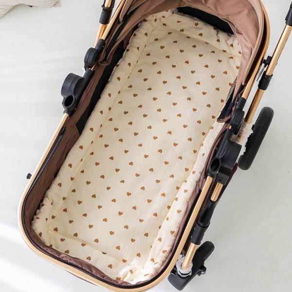 1pc Warm Baby Stroller Pad, Thicker All Season General Stroller Seat Cushion Accessory