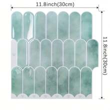 4/10/20 piezas Pegatinas de pared creativas 3D de mosaico de plumas - Resistentes al aceite y a la humedad, autoadhesivas, para azulejos de cocina y baño - Apropiadas para salpicaderos, renovación de paredes, decoración de paredes de baño y decoración de comedores