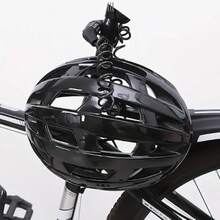 1pc Helmet-Shaped Combination Lock, Portable Bicycle/E-Bike Security Lock Chain With Accessories