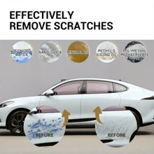 Homonth Car Scratch And Swirl Remover Paste - Exterior Decoration Auto Care Paint Repair And Polishing Cream - Universal Color Match Formula For Easy Touch-Up And Restoration