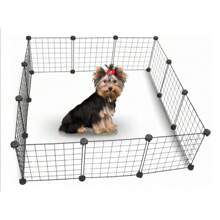 Multifunctional Hedgehog House Corral Whose Dog - Black - View 2