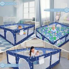 Froadp Recinto per bambini con fascia da braccio, struttura per gioco con rete traspirante e fondo antiscivolo per uso interno ed esterno
