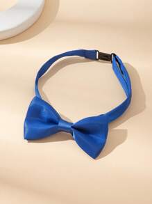 1 chiếc Cà Vạt Nơ 2 Lớp Màu Trơn Unisex Cho Trẻ Em Có Nút Trang Trí, Để Biểu Diễn Hoặc Mặc Thường Ngày - Nhiều màu - Xem 24