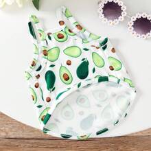 Kitten & Puppy Motif Sleeveless Camisole, Breathable & Cooling, Cute Pets Graphic, Spring/Summer