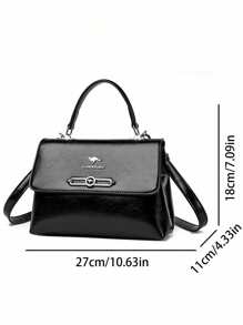 Fashion Retro Women's Handbag High Quality Soft Leather Women Wallet Small Square Bag Famous Luxury Female Crossbody Bags 2026 - Black - View 5