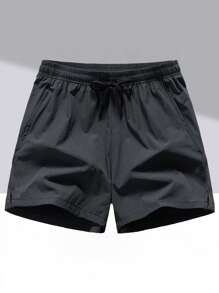 2 Paar Herren Lässig Sport Shorts, Frühling/Sommer leichte schnelltrocknende elastische atmungsaktive Shorts für Laufen, Fitness, Basketball