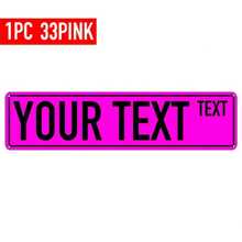 Customizable Metal Street Signs, Classic Style Personalized Name Or Information Plates, 16x4 Inches, Universal Mounting, No Electricity Required, Suitable For Indoor And Outdoor Use, Available In Various Colors - Multicolor - View 8