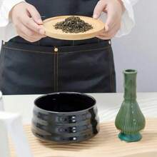 1 件日本竹制抹茶搅拌器可重复使用茶筅，用于绿茶和咖啡冲泡 | 可用洗碗机清洗的茶具配件，用于正宗抹茶混合 | 非常适合日本茶道和家庭使用 - 彩色 - 查看 2