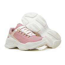 Women's Chunky Sneakers Metallic - 玫瑰 - 查看 3