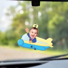 Đồ trang trí Giáng sinh & Tùy chỉnh - Quà tặng trang trí Giáng sinh, Đồ trang trí treo hình máy bay hoạt hình, Đồ trang trí Giáng sinh - Tùy chỉnh hình ảnh của riêng bạn, Đồ trang trí Giáng sinh cá nhân hóa 2024 cho gia đình và bạn bè, Đồ trang trí treo - Nhiều màu - Xem 4