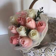 1 pieza Molde de silicona para hacer velas en 3D, molde de flor de tulipán tridimensional, molde de vela para el Día de San Valentín, velas aromáticas DIY, piedra de incienso, decoración de hogar, fácil de desarmar y limpiar, materiales reutilizables DIY, hecho a mano, regalo perfecto para mujeres, amantes de la artesanía, regalo para la mejor amiga, regalo de invierno, romántico