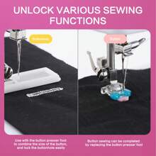 608A Household Mini Sewing Machine, An Electric 12-Stitches Sewing Machine With A Foot Pedal And A UK Plug, Is An Ideal Choice For Your Easter Sewing Works In The UK. - White - View 7