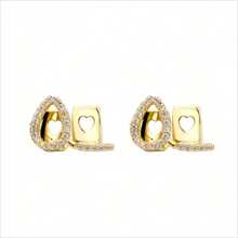 THATBOY 1PC/2PCS/4PCS/SET Hip Hop Rapper Fashion Personalized Jewelry Grillz Single Glossy Copper Simple Cool Grillz Gift For Men And Women - Multicolor - View 17