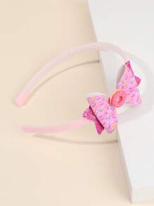 1 件糖果蝴蝶结发带，闪光甜甜圈蝴蝶结头带，甜美发饰，适合女孩最好的朋友派对礼物 - 發箍 - 查看 1