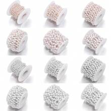 5m/Roll Faux Pearl Earring, Necklace, Bracelet, Bag Chain, High-Quality Lightweight Luxury Spacer Beads Chain, DIY Bracelet Necklace Craft Supplies - Imitation Pearl Chain - View 7