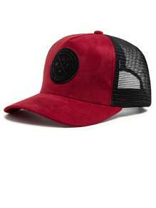 1pc New Design Baseball Truck Driver Cap, Versatile Visor Sun Hat Suitable For All Seasons - Patterned Bat Hat - View 16