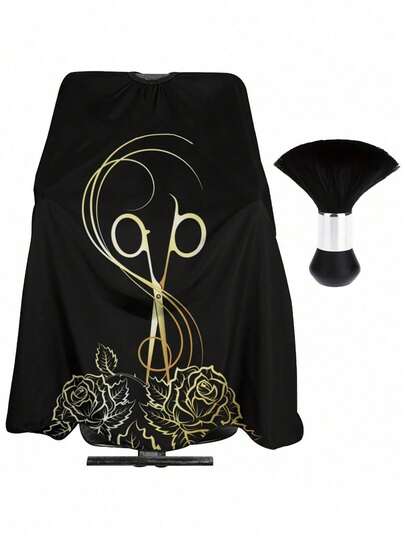 1 pezzo Mantella per parrucchiere + 1 pezzo Spazzola per capelli, Grembiule professionale per taglio di capelli con chiusura regolabile - Antistatico, Adatto per tutti i tipi di capelli, Protezione anti-caduta, Spazzola lisciante, Accessori per barbiere, Asciugacapelli, Capelli, Accessori per capelli, Prodotti per capelli, Asciugacapelli, Capelli, Accessori, Prodotti per capelli, Accessori per capelli, Cura dei capelli, Spazzola per capelli ricci, Barbiere, Accessori per barbiere, Attrezzatura per parrucchiere, Capelli, Viaggio, Prodotti per capelli, Accessori per capelli, Accessori per capelli, Cura dei capelli