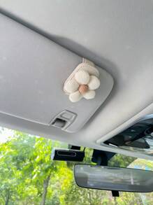 Kẹp kính xe hơi hình hoa Kẹp kính Kẹp kính râm Kẹp thẻ đa năng Kẹp lưu trữ cho xe hơi - Một cỡ - Xem 9