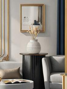 1 pezzo Vaso cinese in marmo a bocca larga, adatto per soggiorno, ingresso, scrivania, tavolo da pranzo, ornamento per più ambienti, arreggiamento di fiori