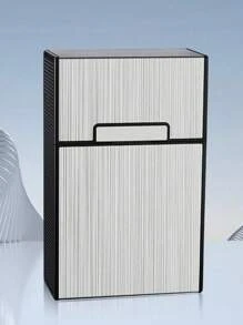 1 pieza Caja de cigarrillos de acero inoxidable grabada a medida, Caja de cigarrillos de acero inoxidable personalizada, Regalos personalizados para hombres, Regalos para esposo, Regalos para novio, Regalos para papá, Regalos para hombres, Regalos del Día del Padre, Regalos para abuelo, Regalos de cumpleaños personalizados con nombre para él, Día de San Valentín, Decoración del Día de San Valentín, Regalos únicos para novio, Regalos para padrinos de boda - Estilo A - Ver 6