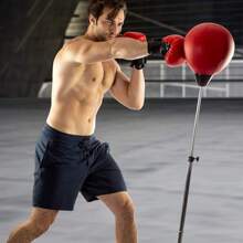 Punching Bag With Stand, Boxing Bag Teens & Adults - Height Adjustable - Speed Bag Training, Boxing Equipment, Stress Relief & Fitness - 成人 - 查看 5