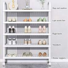 Multi-Tier Shoe Rack, Entrance Hall Dust-Proof Shoe Cabinet, Economical Multifunctional Shoe Rack For Dorm - Multicolor - View 6