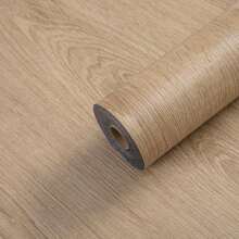 Christmas 1 Roll Wall And Floor Peel And Stick Wallpaper, 15.7 Inches Wide X 118 Inches Long/12.9 Sq Ft, Khaki Removable And Reusable SXP Foam Sticker Wallpaper, Suitable For Any Room, Easy DIY, Great For Graduation Gifts, Bachelor Parties, Bridesmaid Gifts, Father's Day Gifts, Halloween Decor Home Decor New Year Gift - Khaki - View 3