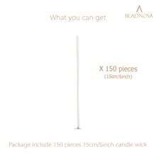 Candle Cotton Wicks 4 Inch 200/100/50pcs Short Candle Making Wicks For Making DIY. - Multicolor - View 9