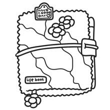 1Pc CoCo Cute &Groovy Coloring Book, A Coloring Book Specifically Designed For Adults And Teens And Students, A Simple Yet Bold Design Drawing Book To Relax The Mood, Exercise Concentration And Color Perception