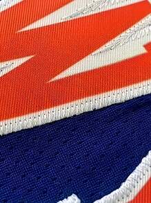 Men's Basketball Jersey #33 Blue Embroidered Sports Tank Top