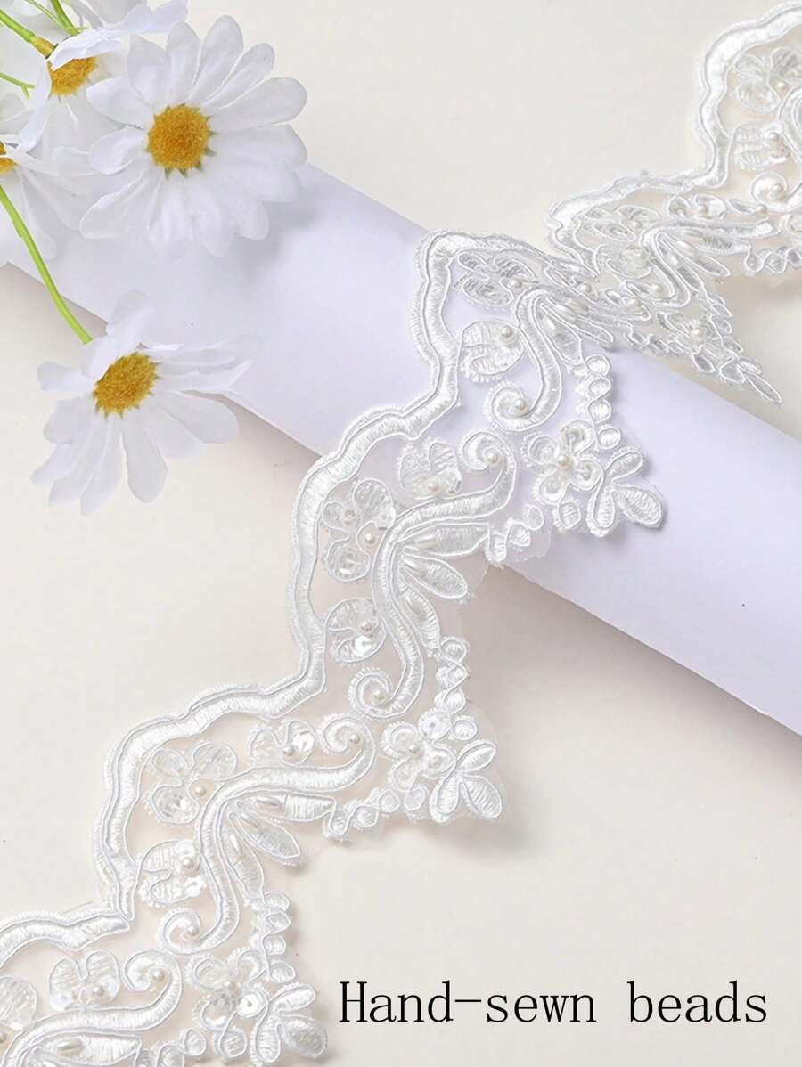 蕾丝边，91.44厘米长，C款