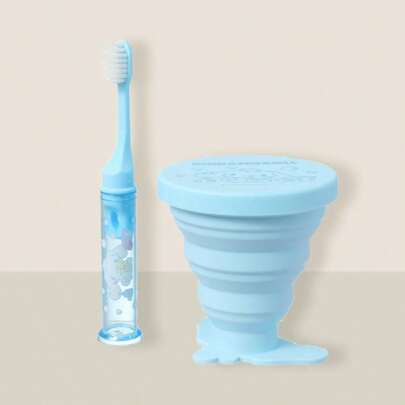 Miniso Juego plegable de baño Sanrio (Cinnamoroll), diseño de dibujos animados lindo, resistente y portátil para viajes (1 pieza), decoración para el baño del hogar