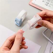 High Transparency PET Invisible Tape Cutter, Clear Writing Tape, Multifunctional Tool For Students, Office, Home Back To School