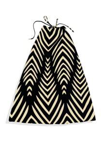 女式露背无袖迷你连衣裙 - 性感夏季沙滩裙、热带度假装、女士飘逸派对太阳裙、女士时尚度假装 - 黃色 - 查看 2