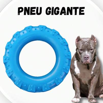 Pneu Pet GIGANTE Brinquedo para Cachorro Mordedor Maciço Cães Grandes