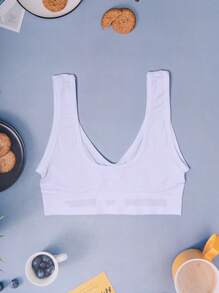 性感女士聚拢文胸大码露背胸罩加大码无钢圈胸罩透气无缝胸罩 - 彩色 - 查看 2