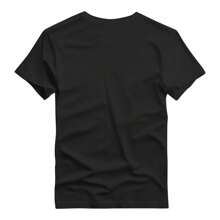 Men's 100% Cotton T-Shirt Ranch Texas Cowboy Country Print New Release - 黑色 - 查看 2