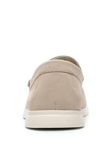 Men's Dress Loafers Casual Slip On Lightweight Business Formal Shoes - Khaki - View 10